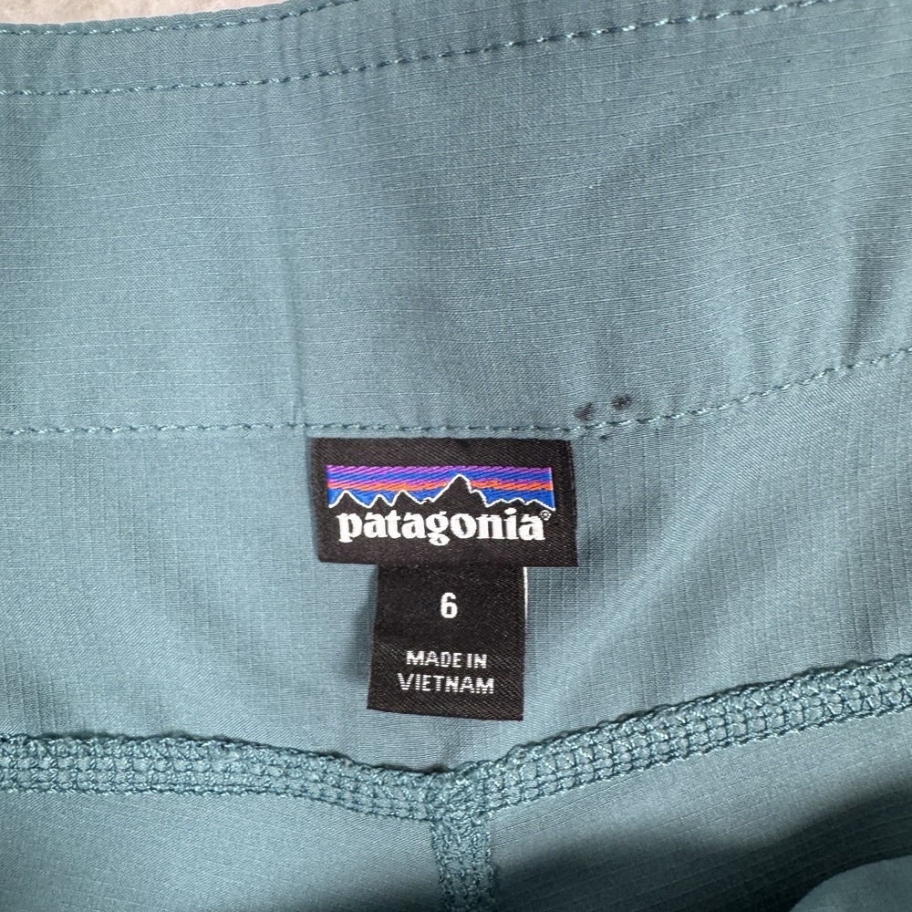 Patagonia Stretch Planing Boardshorts Women's 6‎ Swim Surf Drawstring Tate 8" - Picture 3 of 13
